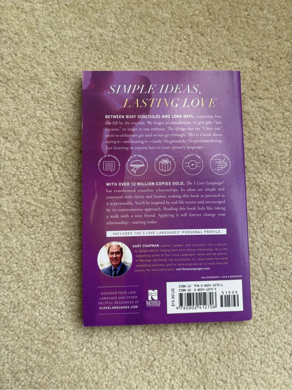 The 5 Love Languages - Purple Paperback